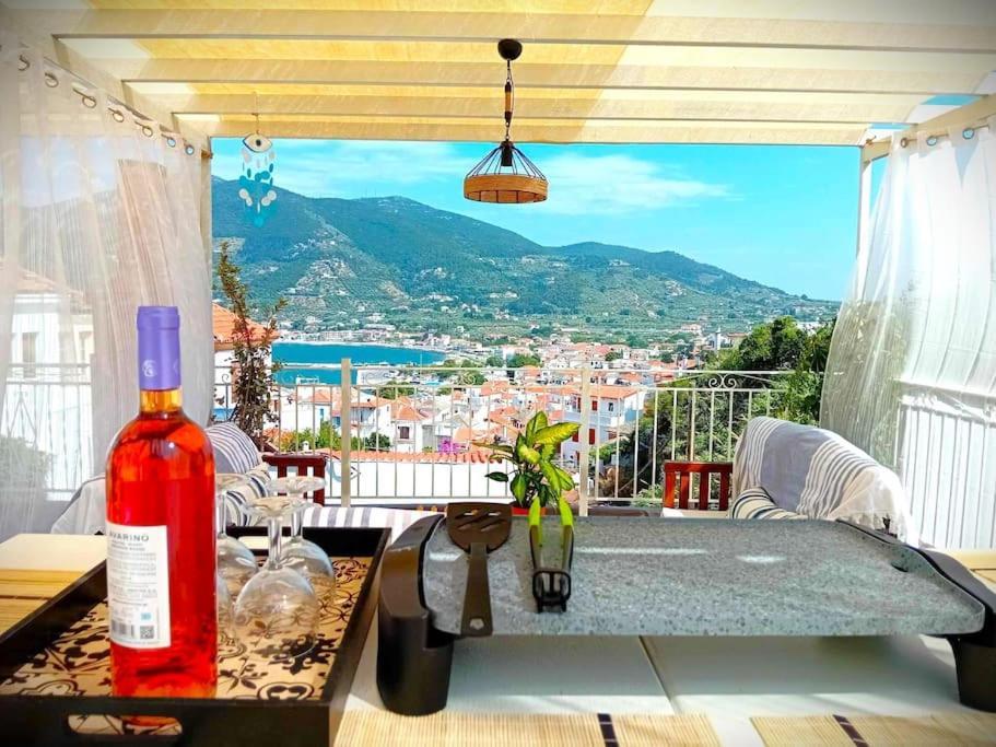 Duka'S Gardenhouse Villa Skopelos Town Bagian luar foto