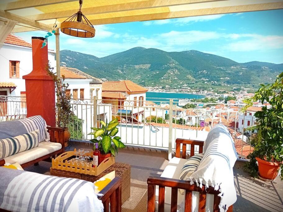 Duka'S Gardenhouse Villa Skopelos Town Bagian luar foto